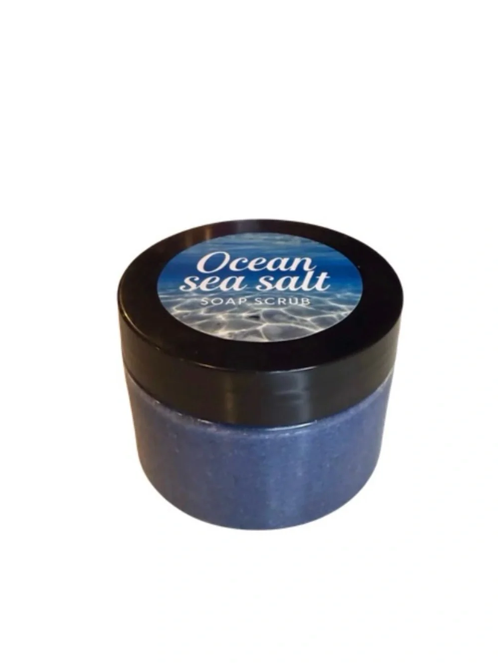 Sea Salt Soap Scrub - Blue Sea Scent